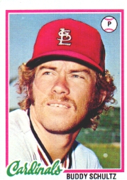 1978 Topps Baseball Cards      301     Buddy Schultz RC